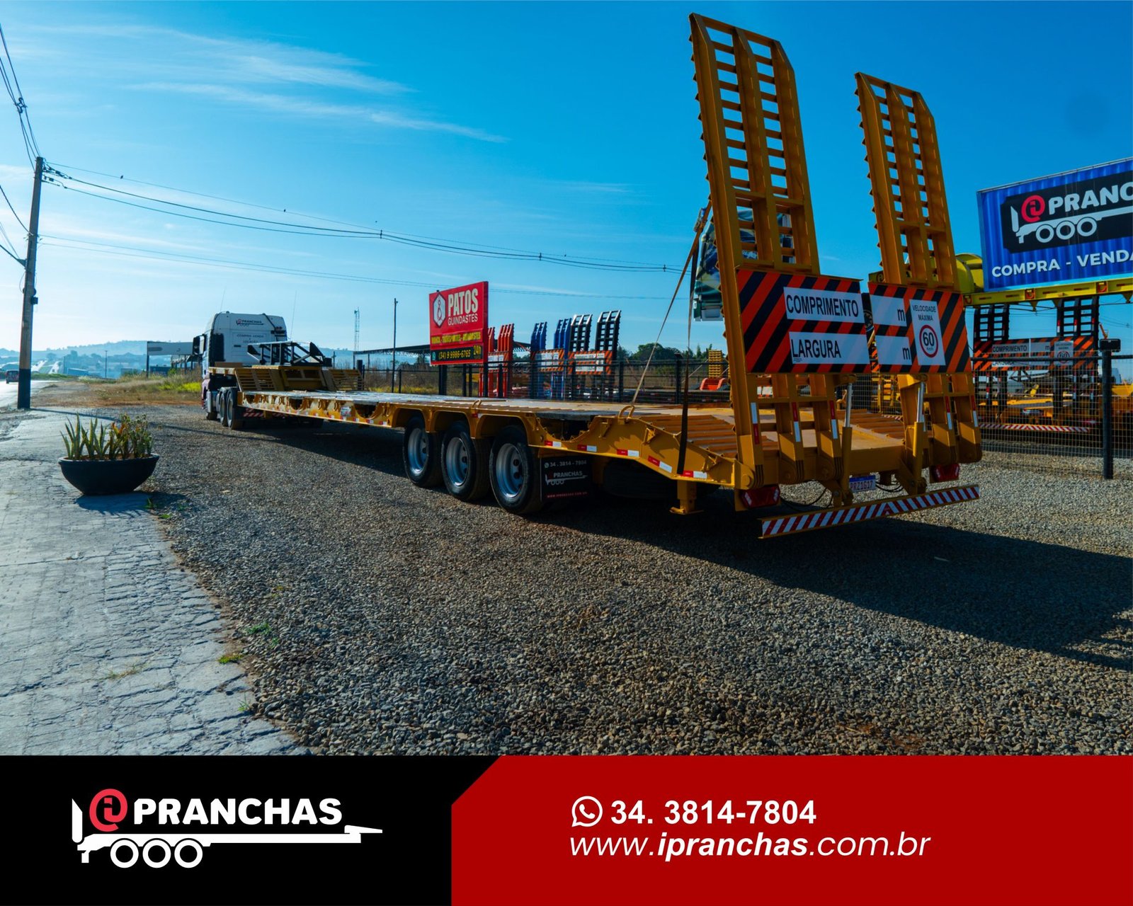 Prancha Carrega Tudo Reta Agrícola 2019 Plataforma p/ Boca de Colheitadeira