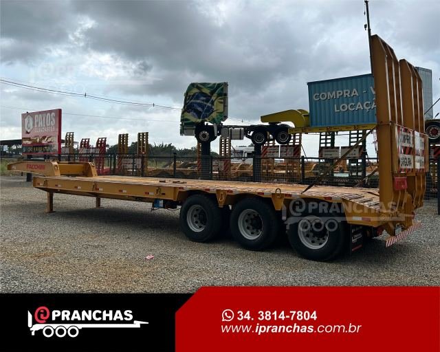 Prancha Carrega Tudo Facchini 03 eixos 2021 Amarelo