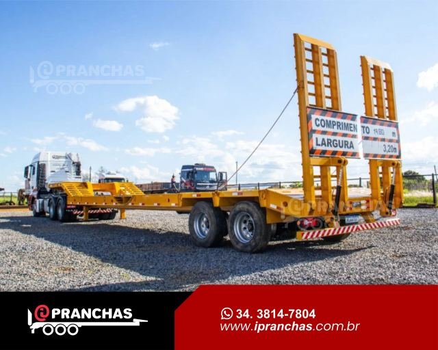 Prancha Carrega Tudo 2 Eixos