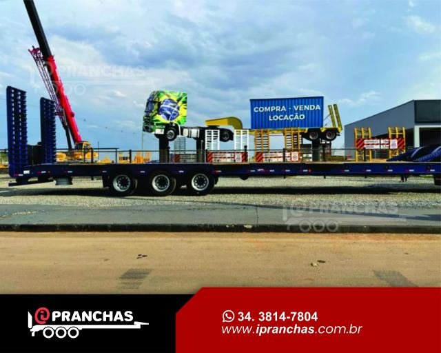 Prancha Carrega Tudo Agrícola 3 eixos