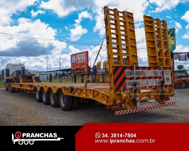 Prancha Carrega Tudo 04 Eixos Amarelo 2022